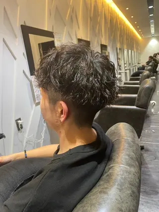 パーマ メンズ ZEALspa&relaxation所属・足立 結衣のヘアスタイル