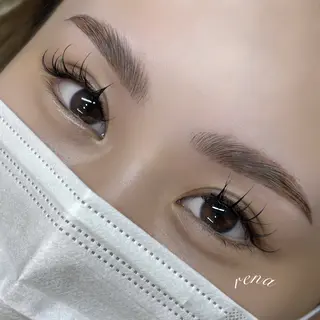 アイブロウ lapte eyelash&eyebrow salon【ラプテ　アイラッシュアンドアイブロウサロン】所属・rena Sonezawaのマツエク・マツパデザイン