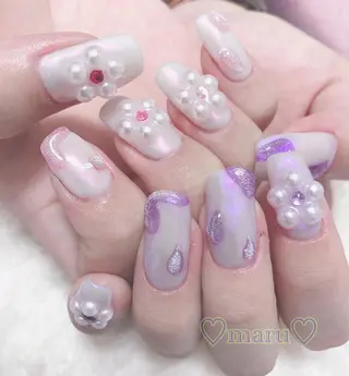 ネイル まるみ ♡のネイルデザイン