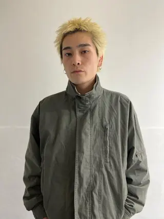 ショート カラー メンズ メンズスタイリスト リュウジのヘアスタイル