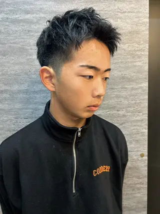 メンズ NAHO 🩵 透明感カラー🫧のヘアスタイル