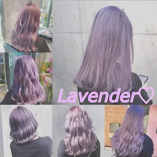 カラー ヘアアレンジ 💕ブリーチ/ヘアメ 🎀YUUKAのヘアスタイル