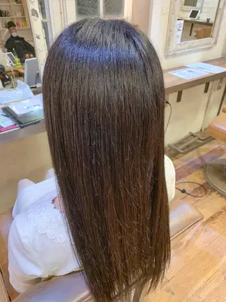 ロング カラー 個室　髪質改善サロン　HANARE by youres hair 神楽坂 【はなれ】所属・🌈髪質改善 縮毛矯正特化🌈松田のヘアスタイル