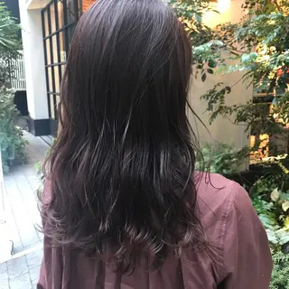 セミロング LOMA🇰🇷 銀座クボタのヘアスタイル