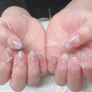 カラー ネイル 芦辺 香奈のネイルデザイン