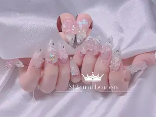 ネイル 長さだし専門店 M2　rikaのネイルデザイン