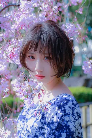 ショート カラー 永田 崇のヘアスタイル