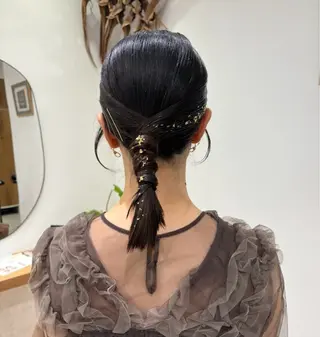 ヘアアレンジ 似合わせカラー/ 暖色カラー/セイナのヘアスタイル