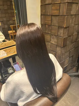 ロング カラー 山田 啓太のヘアスタイル