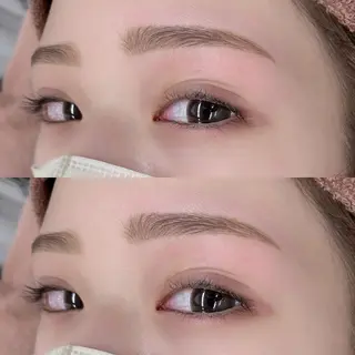 パーマ マツエク・マツパ アイブロウ BEIGE 金山 🌹RUKAのマツエク・マツパデザイン