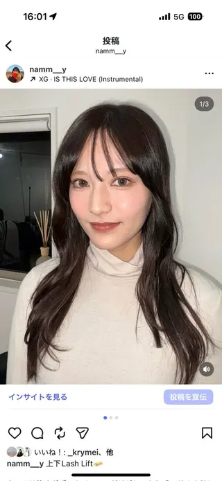 マツエク・マツパ Zoey eye. Namiのマツエク・マツパデザイン