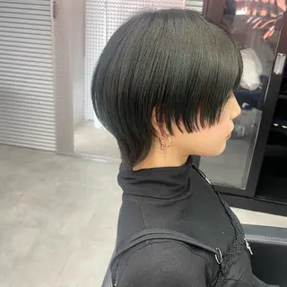 ショート 柏 ウルフ/レイヤー 田中佐和🐺のヘアスタイル