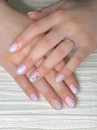 ショート ネイル 🦋Kiyomi. 🦋のネイルデザイン