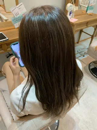 カラー ぱつボブ/ ショート/YUKIのヘアスタイル