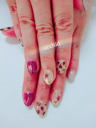 ネイル orchid ♡オーキッドのネイルデザイン