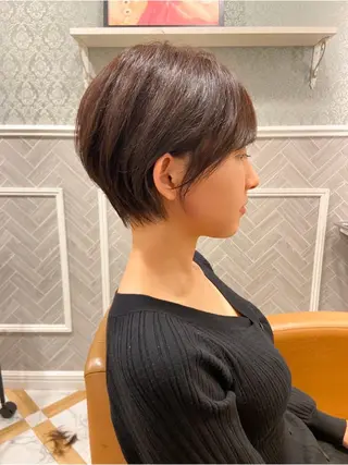 ショート 銀座/似合わせカット 🤍美月のヘアスタイル