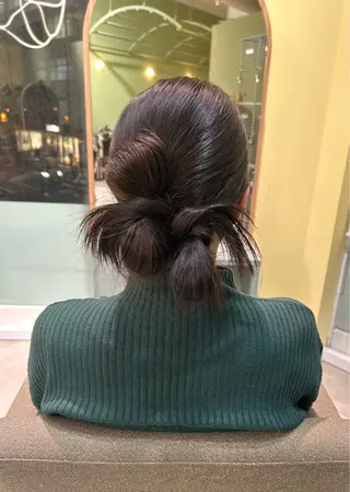 ヘアアレンジ 一條 乃亜のヘアスタイル