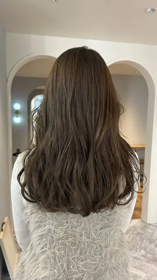 ミディアム じゅわっと暖色カラー 🍊Moemiのヘアスタイル