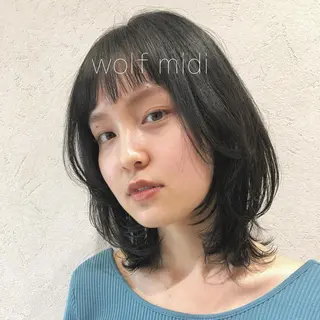 ショート カラー 似合わせ レイヤー須川のヘアスタイル