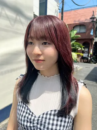 ミディアム カラー 💎透明感カラー特化 💎TAISEIのヘアスタイル