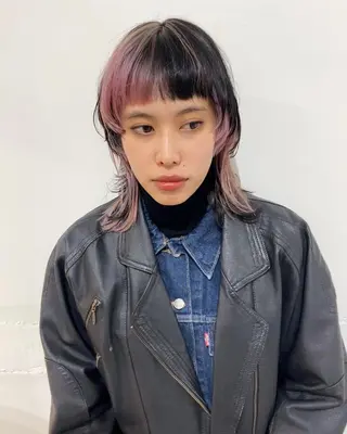 ミディアム カラー 229所属・maki @pullnocのヘアスタイル