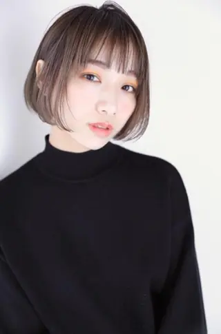 ミディアム カラー 髪質改善/透明感カラ ー/Ayana 🍒のヘアスタイル