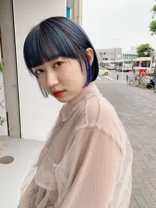 ショート カラー SALOWIN 名古屋所属・パーマ特化美容師 /丹羽舜太のヘアスタイル