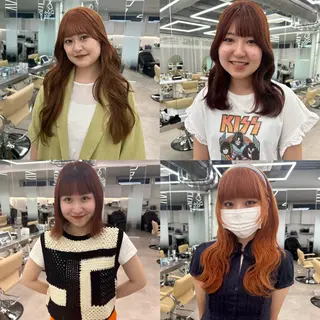 ロング 👒透明感カラー yui👒のヘアスタイル