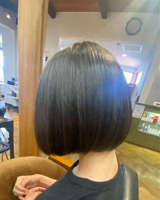 ミディアム AYL hair桃花台所属・菅野 奏のヘアスタイル