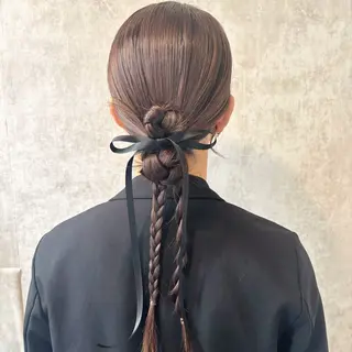 ロング ヘアアレンジ 絶対可愛い宣言💝横 浜エクステみさき🪄のヘアスタイル