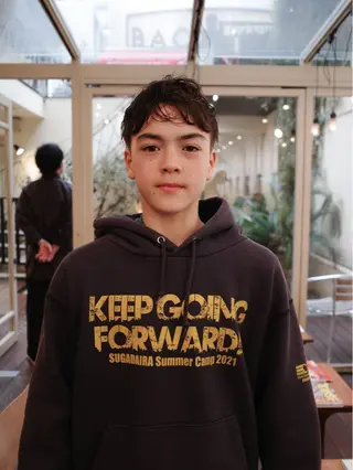 ショート パーマ メンズ MAKE'S所属・石坂 暢大のヘアスタイル