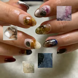 ネイル RooM tani /個性派ニュアンスのネイルデザイン