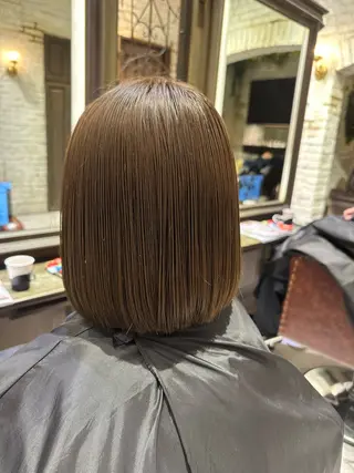 ミディアム 新井 拓海のヘアスタイル