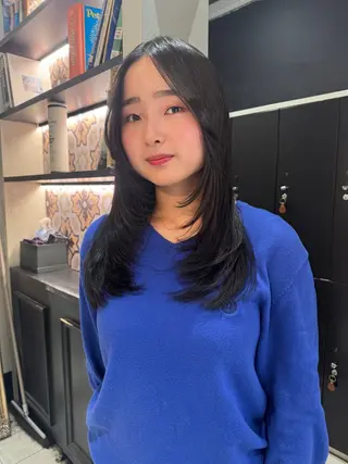 ロング み うのヘアスタイル