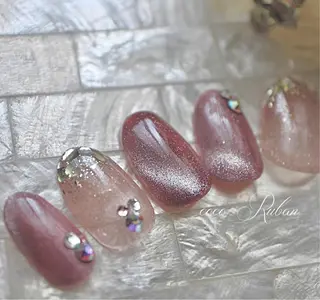 ネイル 自爪育成ネイルサロン ココリュバンのネイルデザイン