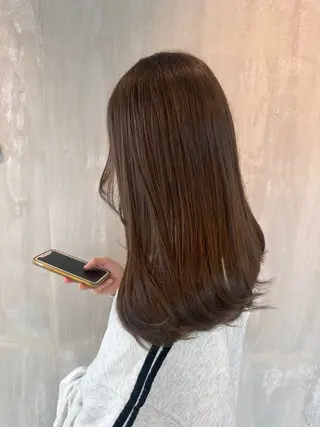 ロング カラー 岐阜の美容師 HONOKAのヘアスタイル