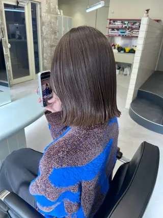 ミディアム カラー 【BELLA】 KONI/阿倍野のヘアスタイル