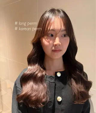 パーマ 韓国風パーマ/ オリーブ🇰🇷あゆのヘアスタイル