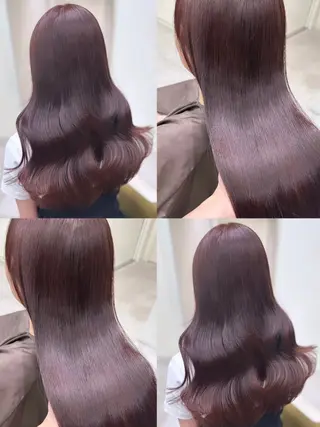 ロング カラー ブリーチなしWカラー 🎀韓国ヘア/amiのヘアスタイル