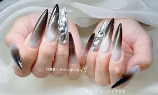 ネイル ラベンダー💖日暮里 ルル💖ネイルのネイルデザイン