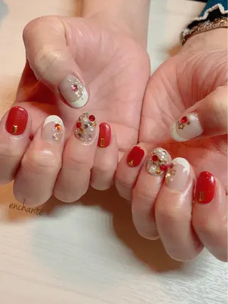 ネイル アンシャンテ所属・enchante 自由が丘のネイルデザイン