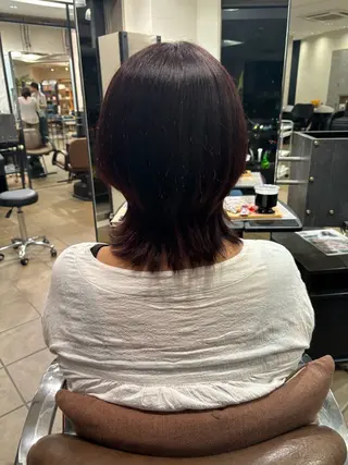 カラー みやもと みくのヘアスタイル