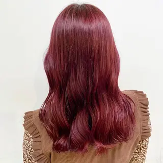 セミロング カラー rio🧚🏻‍♀️ 暖色/グレージュのヘアスタイル