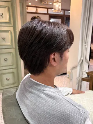 ショート カラー メンズ いちか🤍 COQU千葉のヘアスタイル