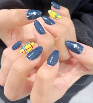 ネイル 🦋女子ウケメンズ パーマYUI🦋のヘアスタイル