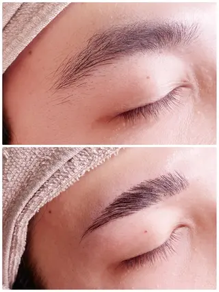 メンズ アイブロウ eyelash salon tsumiki+所属・アイラッシュツミキ+ 志山愛里のマツエク・マツパデザイン