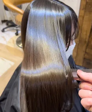 セミロング 浅井 琥珀のヘアスタイル