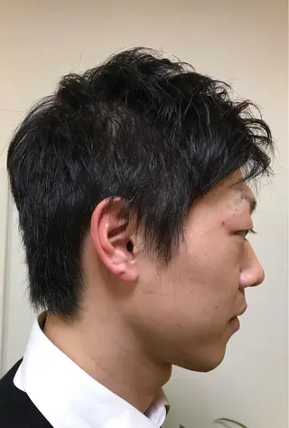 ショート メンズ 横田 尚登のヘアスタイル