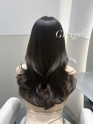 ロング カラー 🩷韓国ヘア/ヨシン モリ🩷Maikaのヘアスタイル