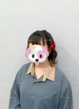 ショート ヘアアレンジ hairsetsalonNAVI所属・navi minoriのヘアスタイル